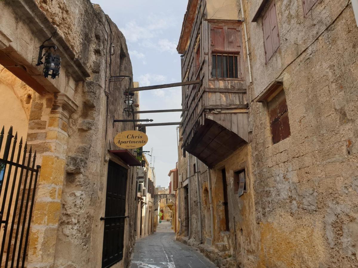 Chris Αpartments Old Town Lejlighed Rhodes City Eksteriør billede